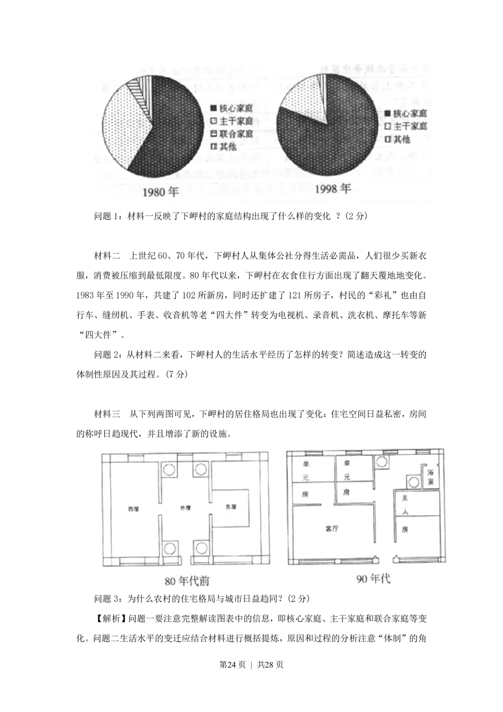 2009年高考历史试卷（上海）（答案）_历史历年高考真题_新&middot;PDF版2008-2025&middot;高考历史真题_历史（按年份分类）2008-2025_2009&middot;历史高考真题