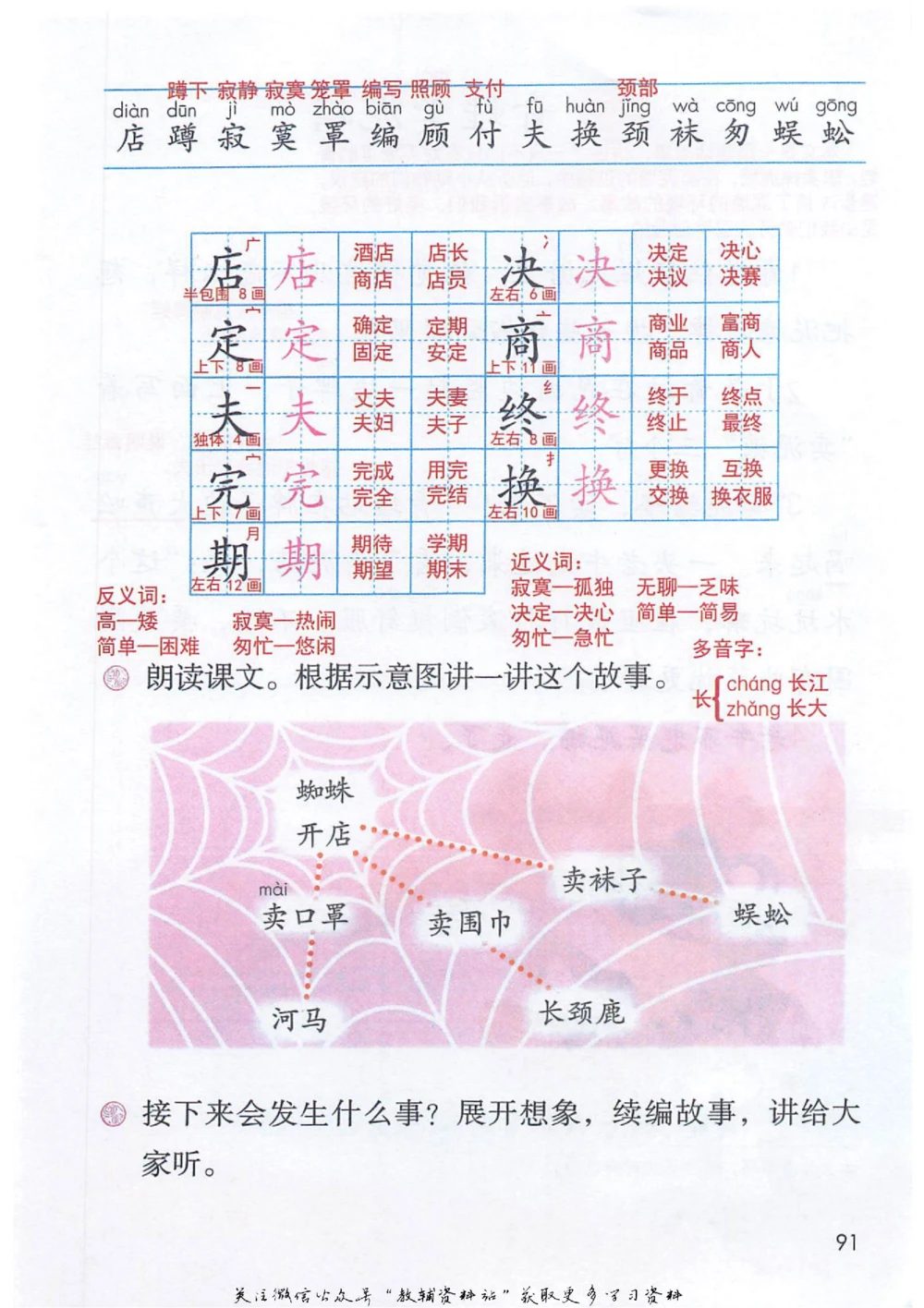 二年级下册语文部编版课堂笔记（抖音版）_小学初中学霸笔记类资料汇总6.33GB_小学同步课堂笔记2.76GB_1~6年级全册语文部编版课堂笔记