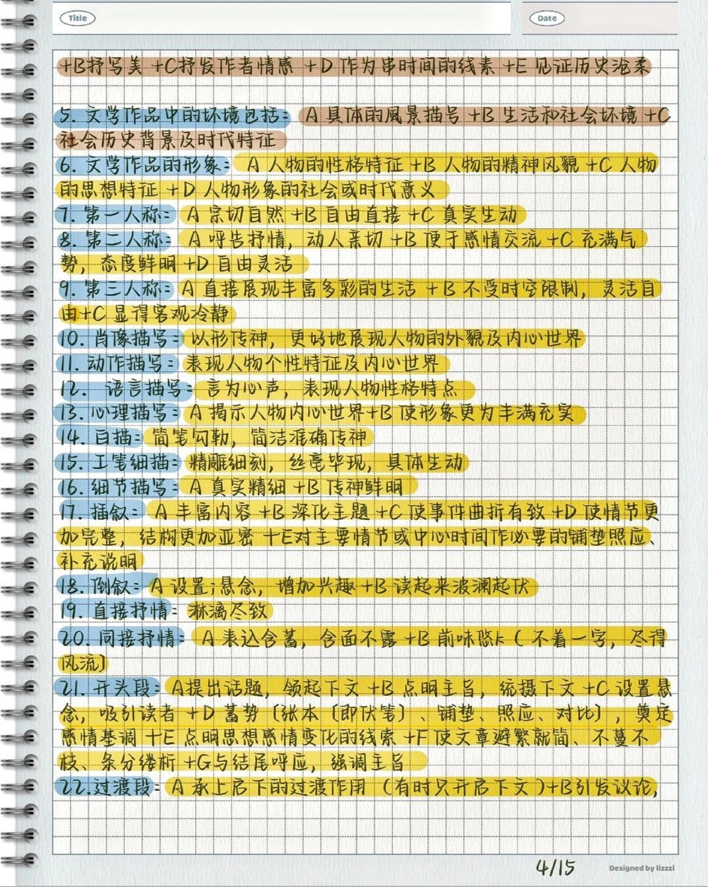 高中语文阅读理解答题模板！课本上没有但考试用得到，知识只要记下来就是你的了#语文#每天学习一点点#图文伙伴计划_中小学精品资料(高清可打印)_初中大全集高清资料整理版