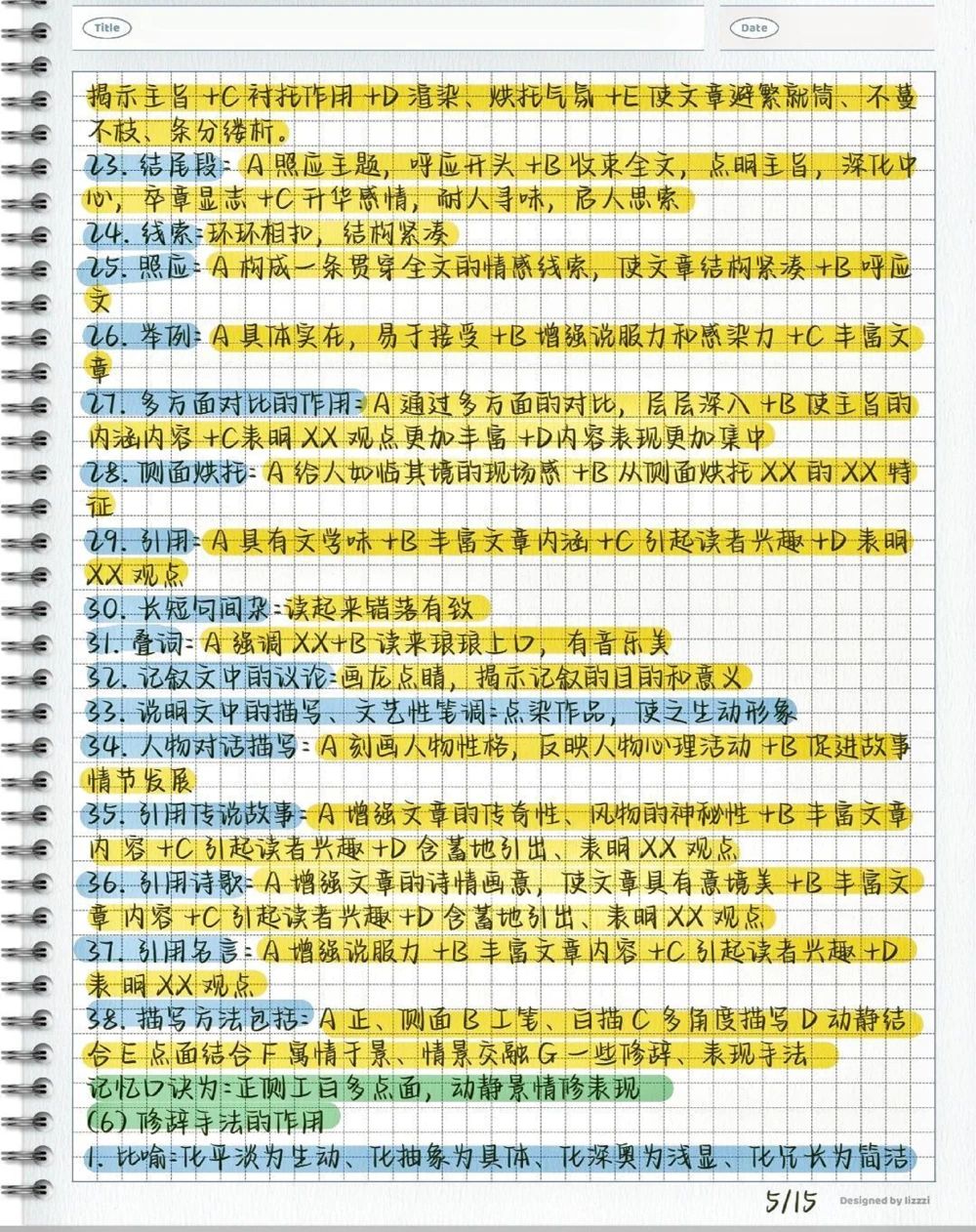高中语文阅读理解答题模板！课本上没有但考试用得到，知识只要记下来就是你的了#语文#每天学习一点点#图文伙伴计划_中小学精品资料(高清可打印)_初中大全集高清资料整理版