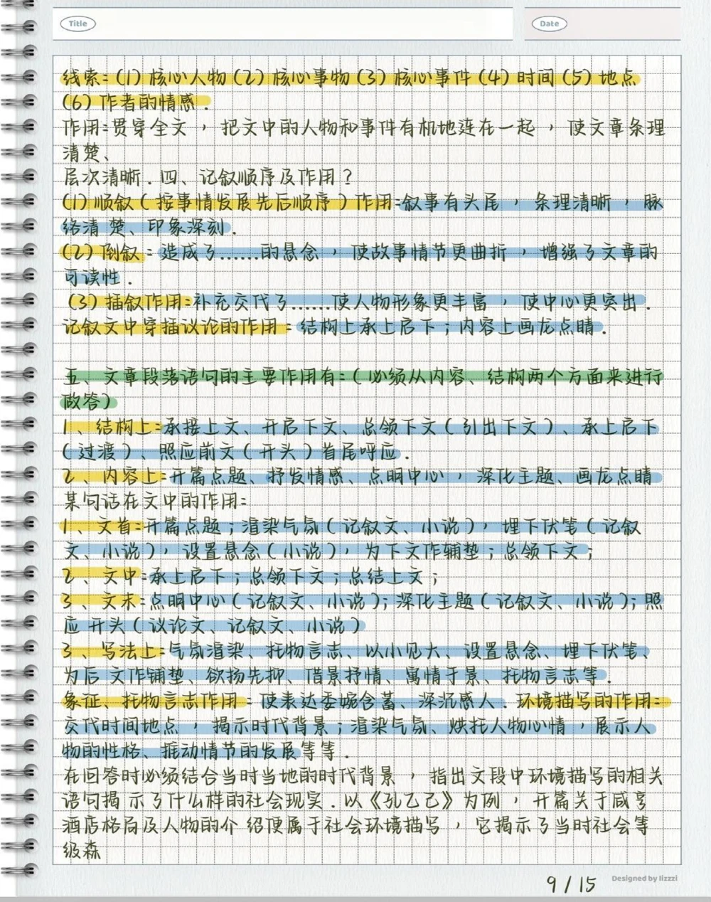 高中语文阅读理解答题模板！课本上没有但考试用得到，知识只要记下来就是你的了#语文#每天学习一点点#图文伙伴计划_中小学精品资料(高清可打印)_初中大全集高清资料整理版