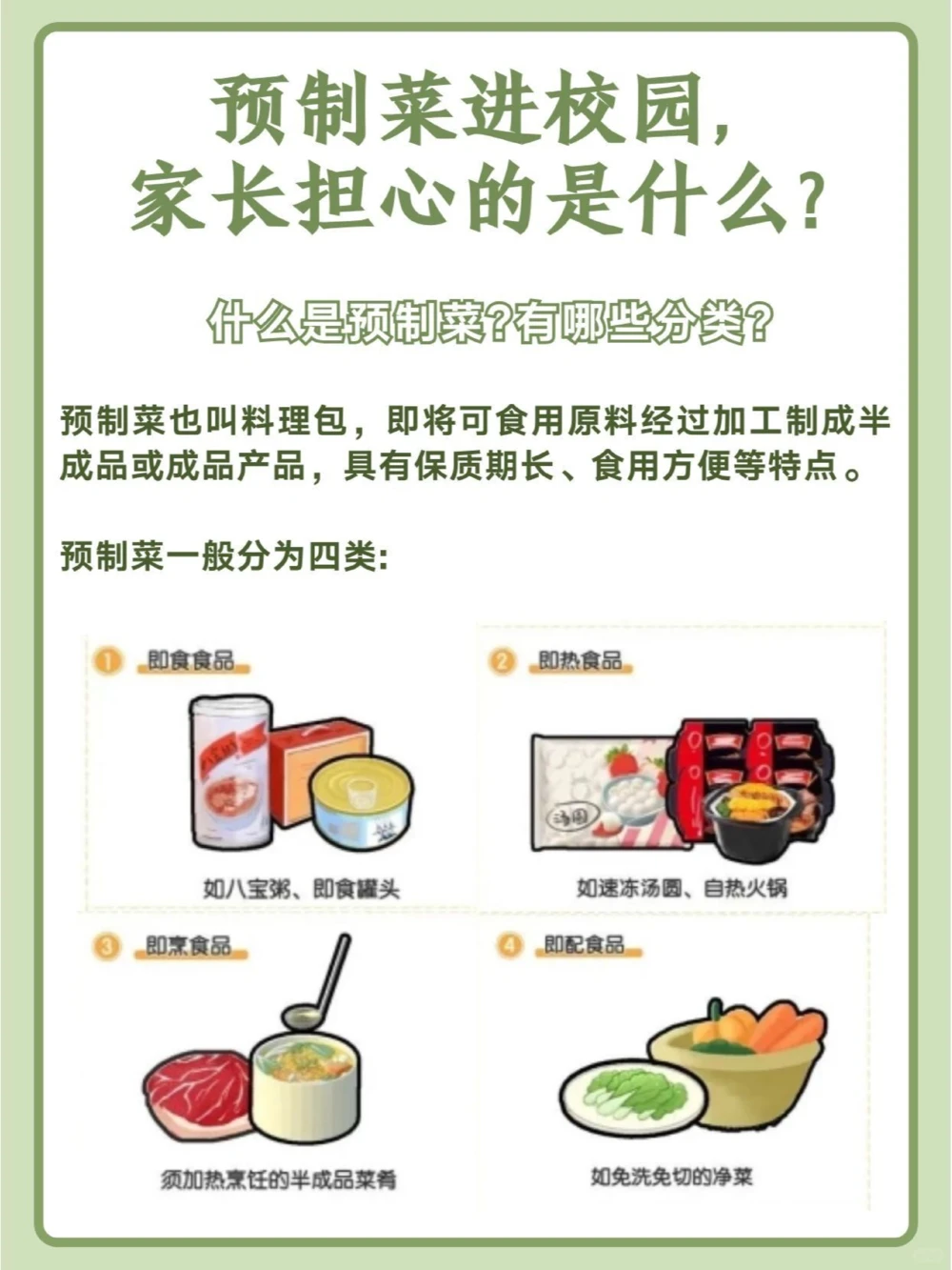 预制菜进校园，家长担心的是什么？_中小学精品资料(高清可打印)_百科知识大全集312份高清资料整理版