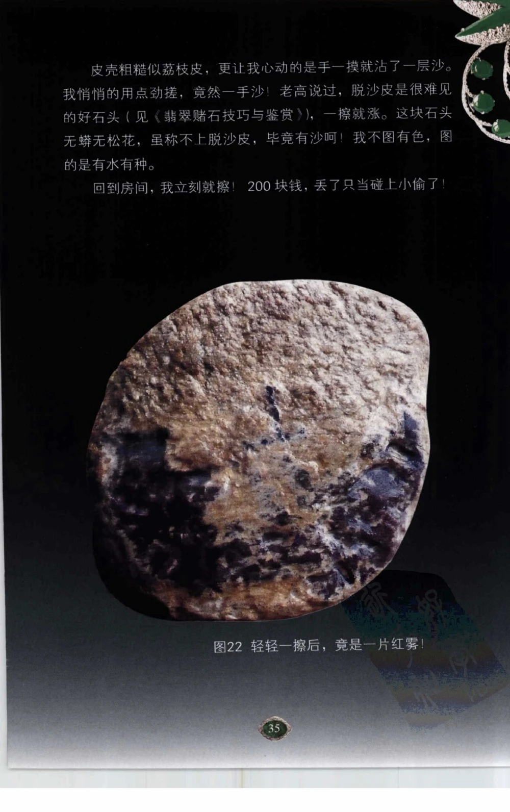 以小博大赢天下千元百元和无钱的赌石技艺_X018-玉石珠宝鉴定教程最新合集_5、玉石鉴定专题全套课程_玉石电子书_玉石电子书