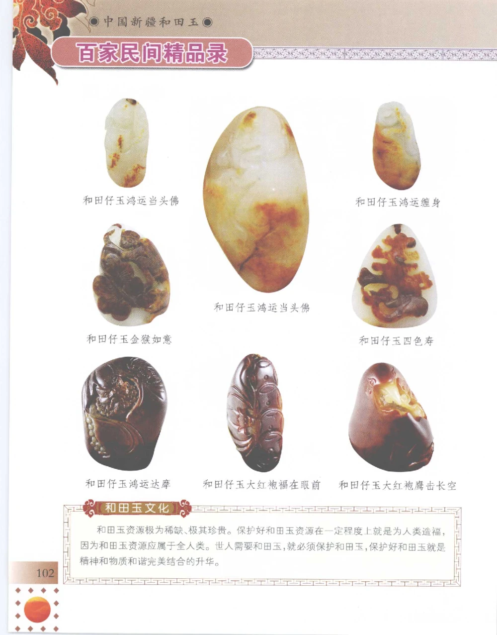 中国新疆和田玉百家民间精品录2007版__X018-玉石珠宝鉴定教程最新合集_7、和田玉鉴定专题全套课程_和田玉电子书