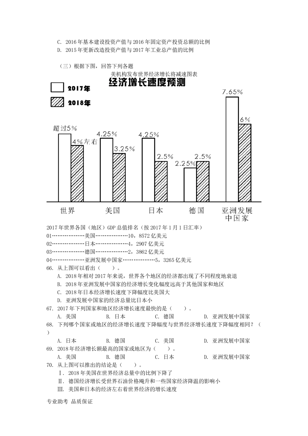 2020年中石化招聘考试真题及答案详解试卷精心整理回忆版_三桶油_中石化笔试_中石化_2022中石化资料_3-精心整理中石化往年招聘笔试真题