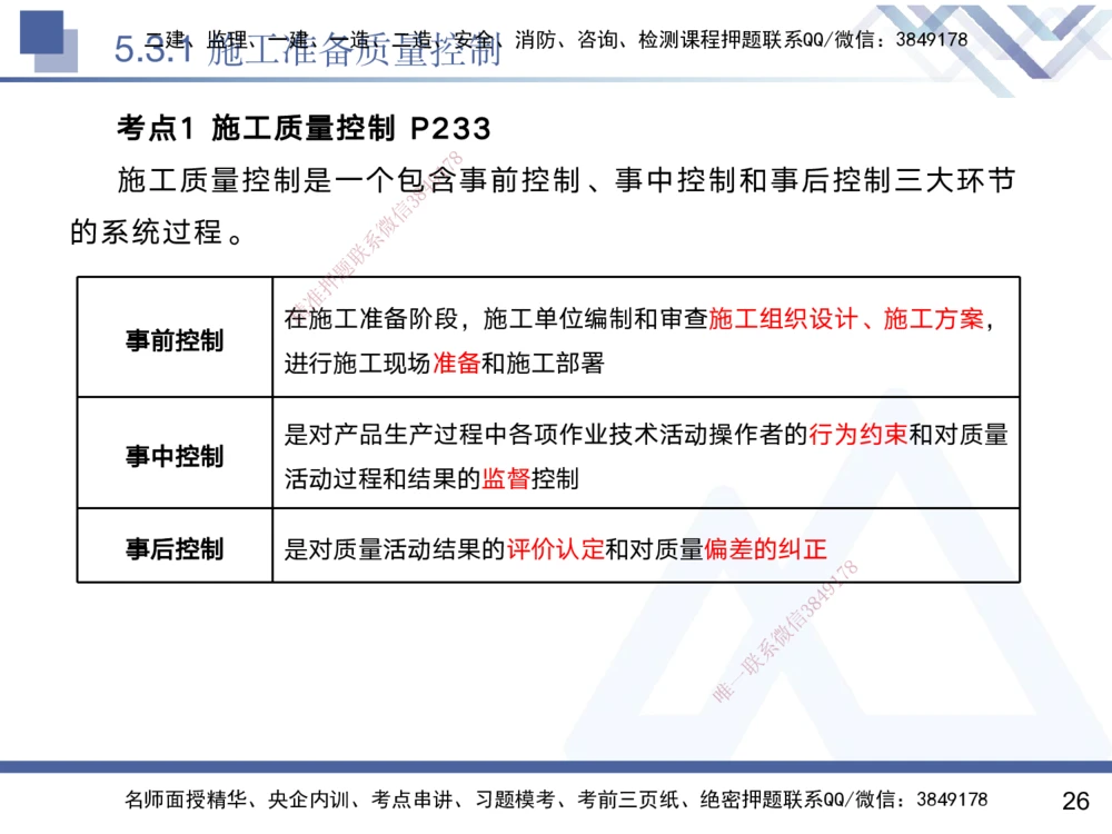 04.2025黄雨诗-核心考点精析-管理4_2026年一级建造师_2026年一建管理_2025年一建管理SVIP_02-基础精讲✿高端面授✿深度强化_11-管理《核心考点精析》黄雨诗HX_讲义