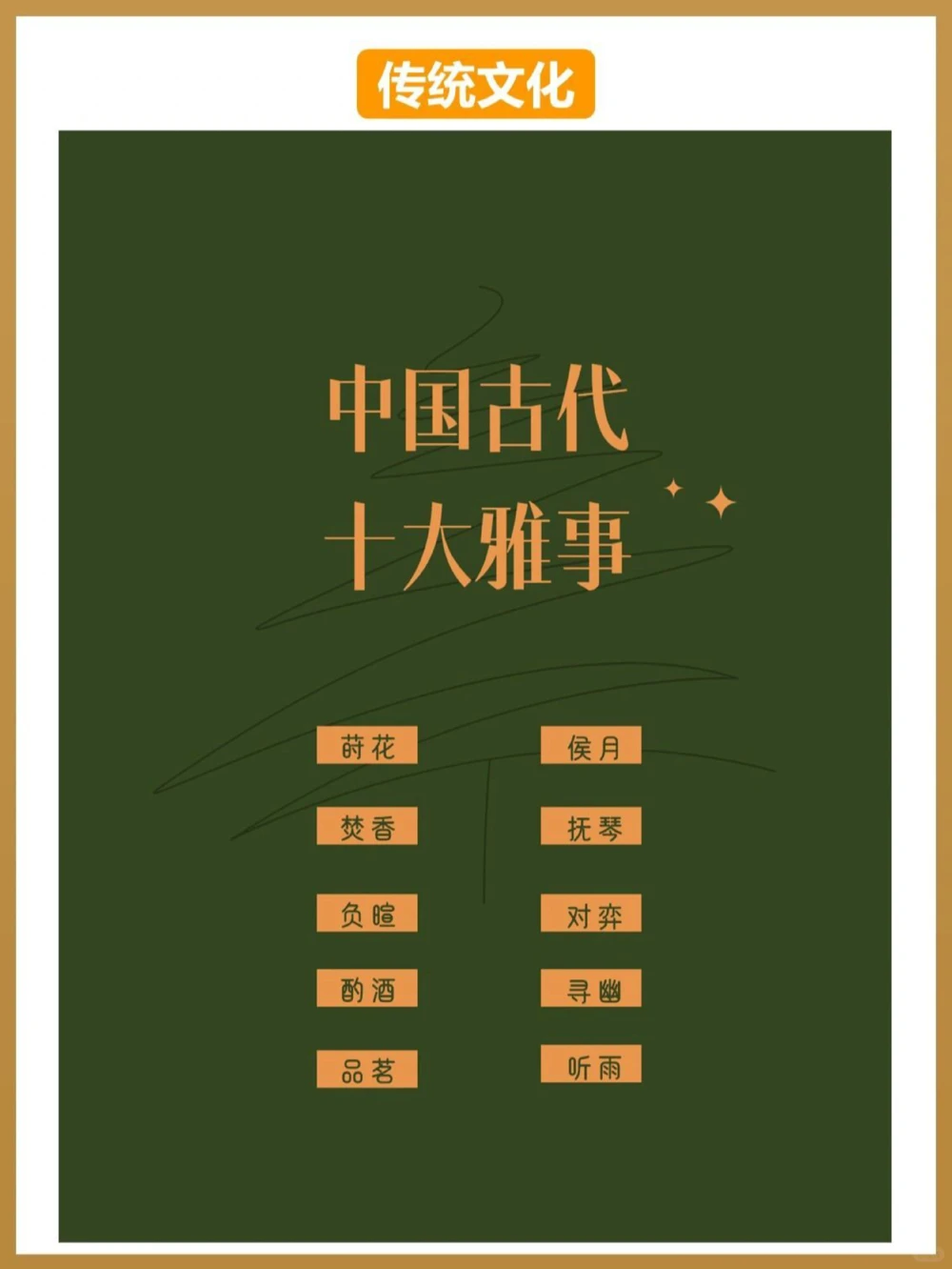 盘点中国古人的十大雅事，你知道几个？_中小学精品资料(高清可打印)_古文化大全集628份高清资料整理版