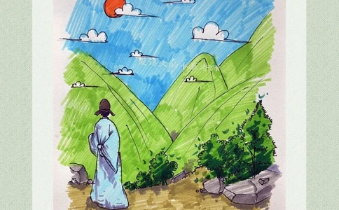 看画猜诗诗、画、乐的结合不过如此了_中小学精品资料(高清可打印)_古诗词大全集281份高清资料整理版