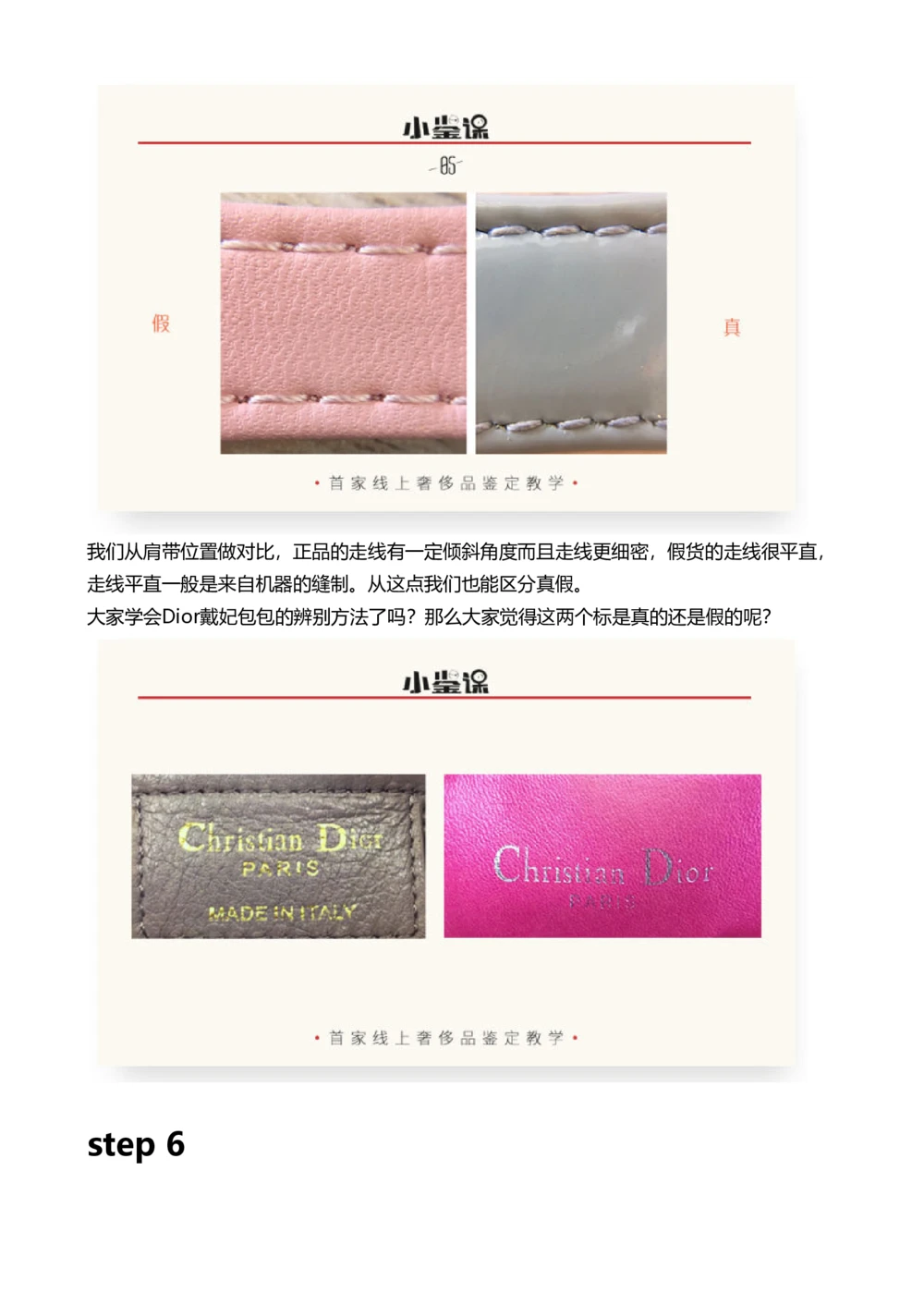 Dior_X017-奢侈品鉴定教程最新合集_4、奢侈品包包鉴定全套课程+资料_包包总结笔记