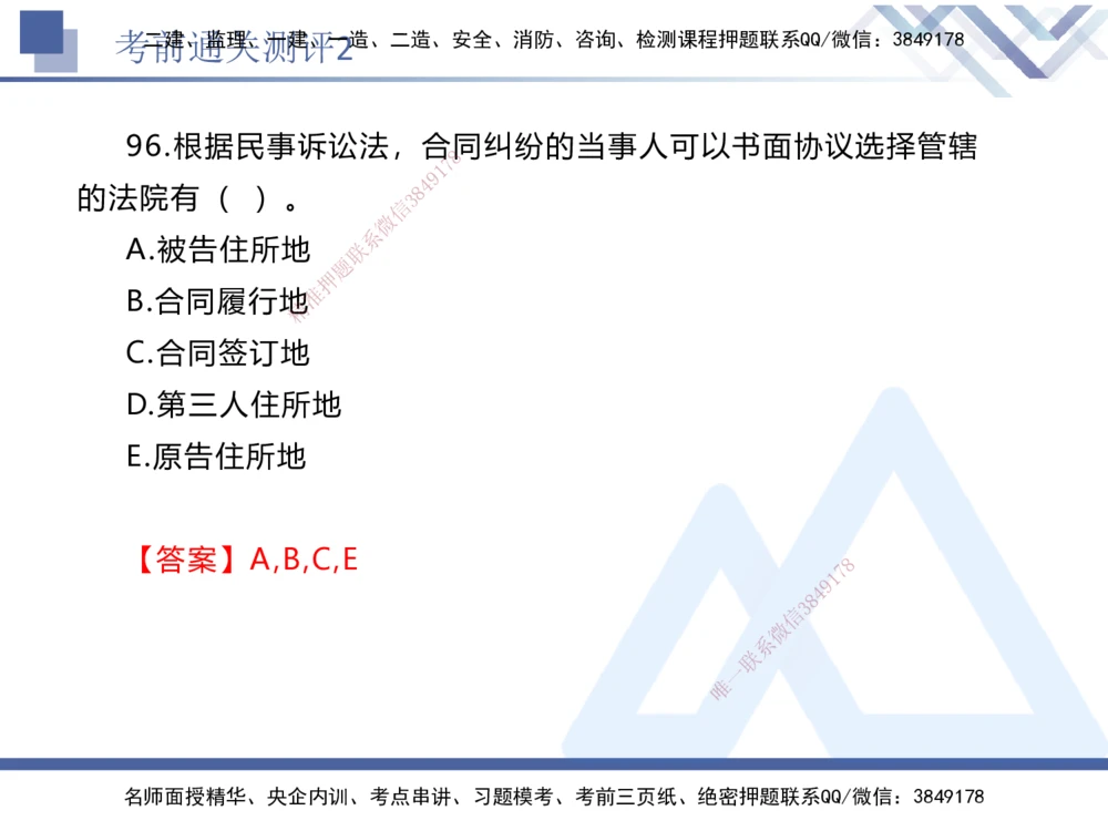02.2025张峰-考前通关测评-法规2_2026年一建法规_2025年一建法规SVIP_04-冲刺串讲✿考点强化✿小灶集训_36-法规《考前通关测评》张峰HX_讲义