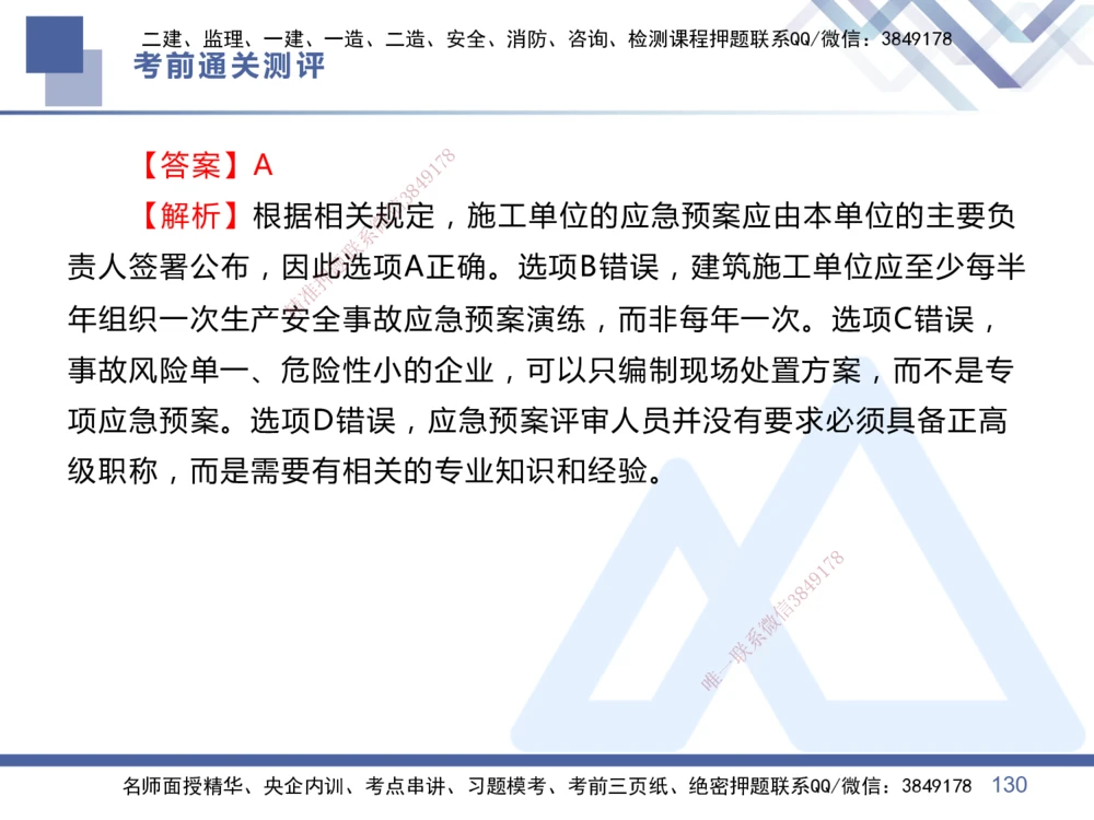 01.2025王晓丹-考前通关测评-管理1_2026年一级建造师_2026年一建管理_2025年一建管理SVIP_04-冲刺串讲✿考点强化✿小灶集训_40-管理《考前通关测评》王晓丹HX_讲义