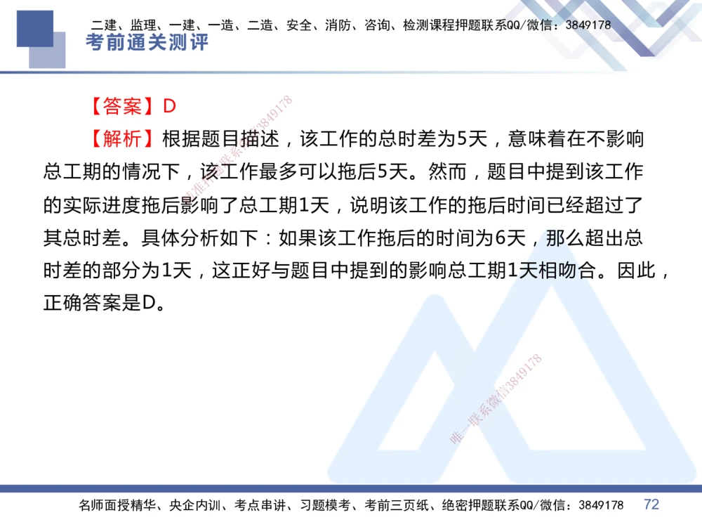 01.2025王晓丹-考前通关测评-管理1_2026年一级建造师_2026年一建管理_2025年一建管理SVIP_04-冲刺串讲✿考点强化✿小灶集训_40-管理《考前通关测评》王晓丹HX_讲义