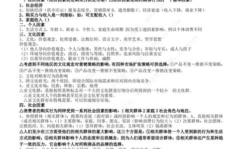 2-2-市场类专业知识点--市场营销复习知识点讲义整理_三桶油_中石化笔试_2-中国石油化工集团（中石化）2022招聘笔试完整知识点（专业知识部分）