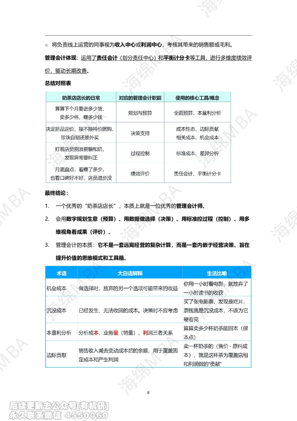 26跨考训练营成本管理_26考研复试_复试网课（最新版，含机构讲义）_02.2026管综类复试课程_01.海绵复试班_01.复试跨考补弱营赠_03.成本管理入门_跨考训练营成本管理讲义