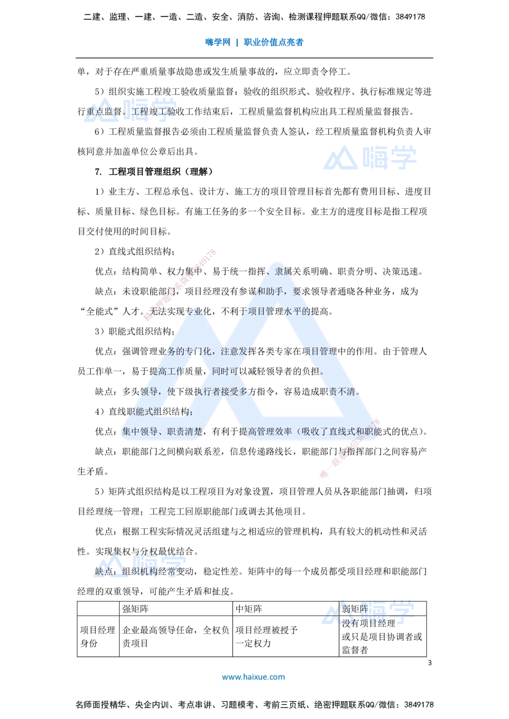 02.2025宿吉南-名师冲刺特训-第1章（2）建设工程项目组织、规划与控制2_2026年一级建造师_2026年一建管理_2025年一建管理SVIP_04-冲刺串讲✿考点强化✿小灶集训_讲义