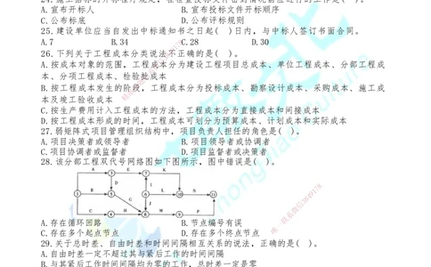 05.2025年一建《管理》集训C卷题目_2026年一级建造师_2026年一建管理_2025年一建管理SVIP_04-冲刺串讲✿考点强化✿小灶集训_47-管理《名师集训班》闫教授ZJ_课程讲义