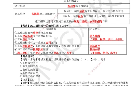 09.第9讲-13施工组织设计_2026年一级建造师_2026年一建管理_2025年一建管理SVIP_02-基础精讲✿高端面授✿深度强化_25-管理《考点精讲班》张君、郑春秋HQ_张君