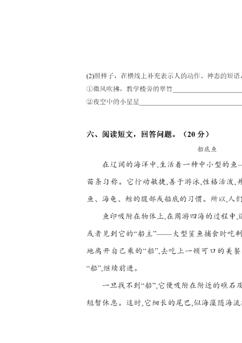 绿色圃中小学教育网：部编版三年级下册语文第三次月考试卷2_小学试卷大合集_三年级语文下册（单元期中期末试卷）_三年级语文下册单元试卷+月考卷