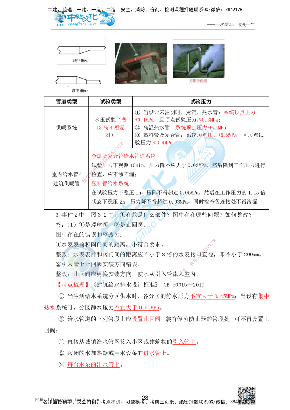 01.25一建机电实务-案例冲刺课（打印版）_2026年一级建造师_2026年一建机电_2025年一建机电SVIP_04-冲刺串讲✿考点强化✿小灶集训_46-机电《冲刺面授班》刘建军ZJ_课程讲义
