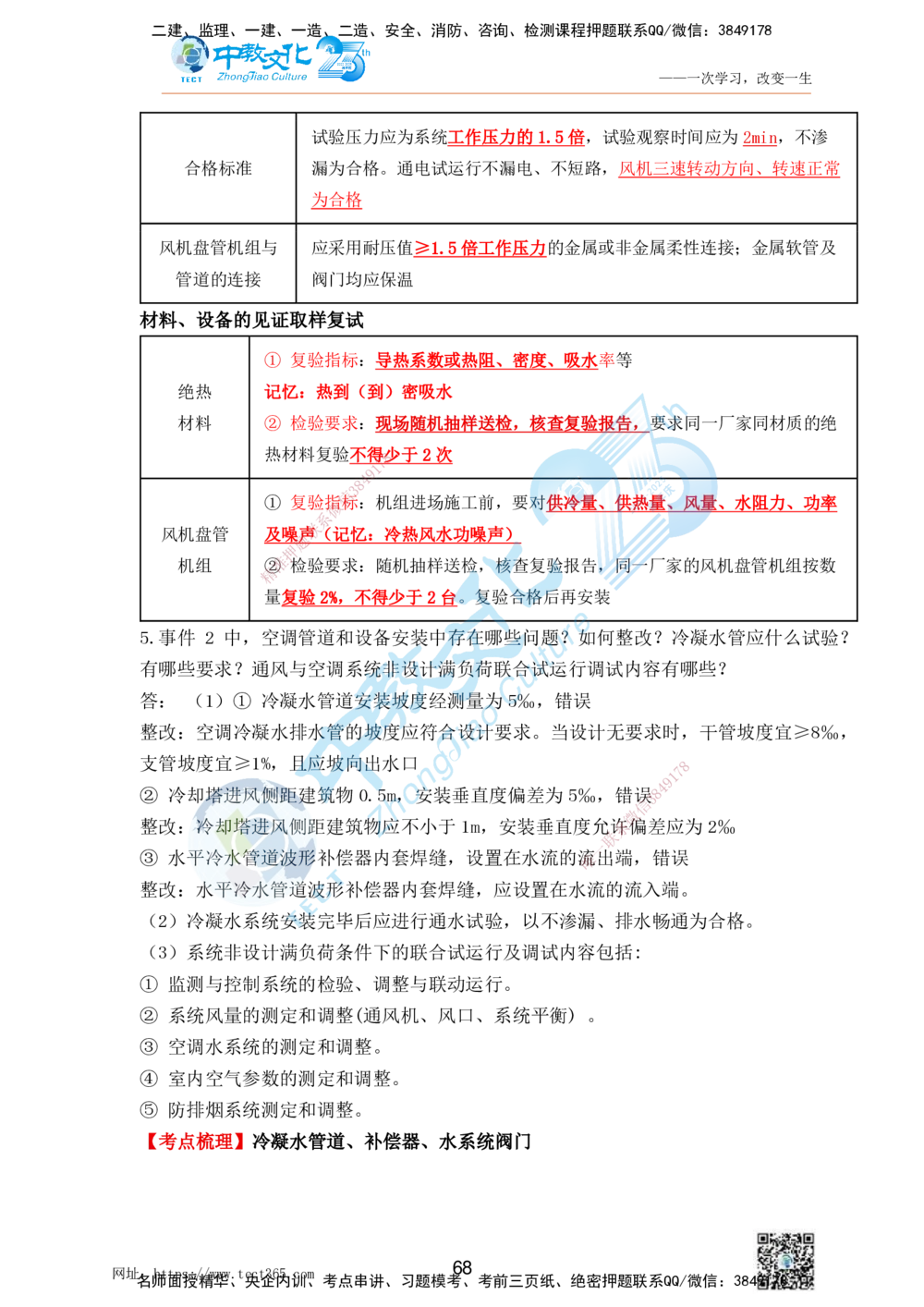 01.25一建机电实务-案例冲刺课（打印版）_2026年一级建造师_2026年一建机电_2025年一建机电SVIP_04-冲刺串讲✿考点强化✿小灶集训_46-机电《冲刺面授班》刘建军ZJ_课程讲义