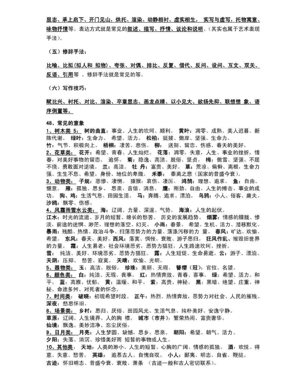 背熟这些你的语文阅读理解就真的厉害了#语文#阅读理解#知识点总结#图文伙伴计划#抖音图文来了_中小学精品资料(高清可打印)_初中大全集高清资料整理版