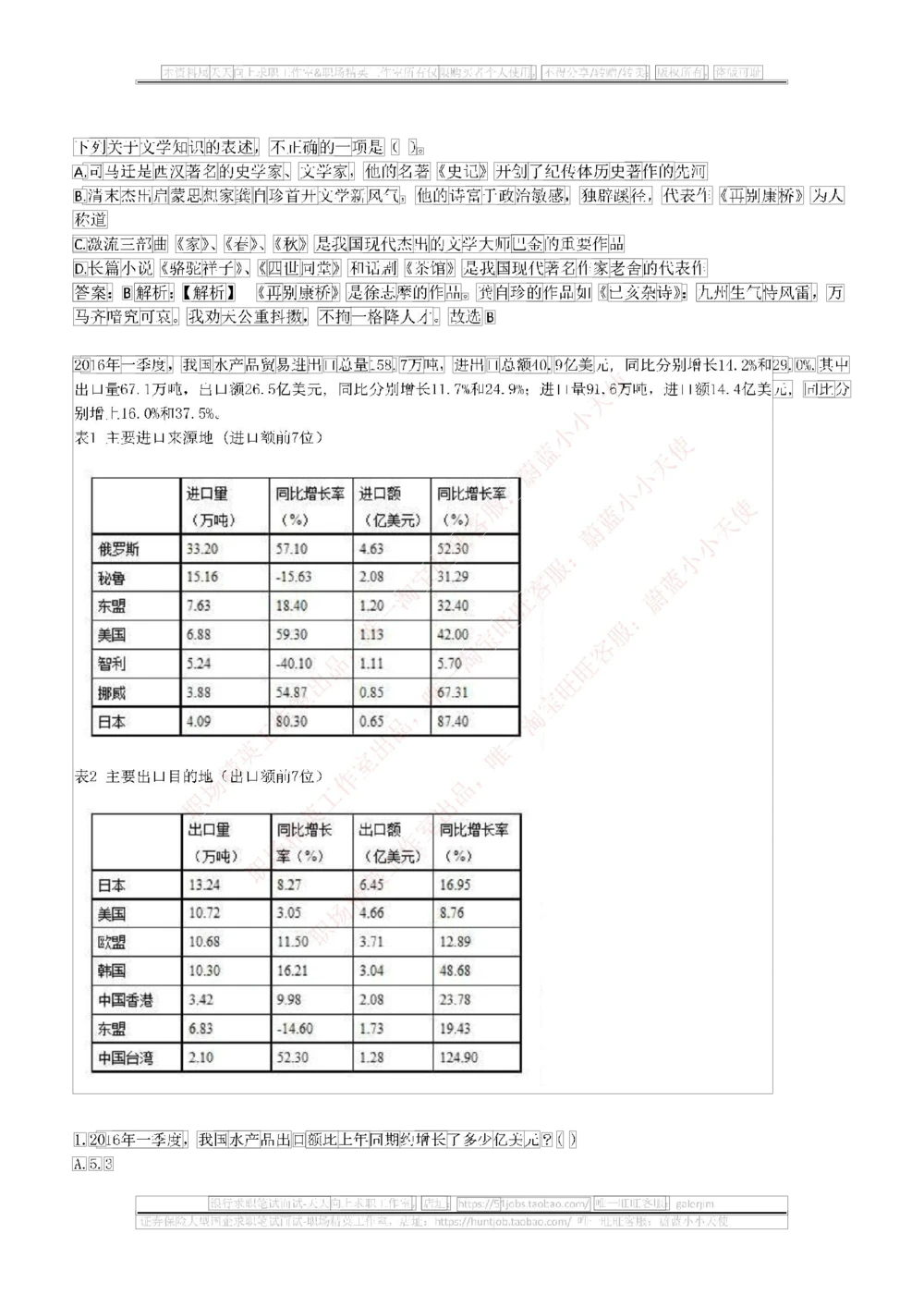 2017年中国石油招聘笔试真题及答案解析（全国卷）_三桶油_中国石油_中石油笔试_笔试。！_重中之重14-22历年招聘笔试真题_真题