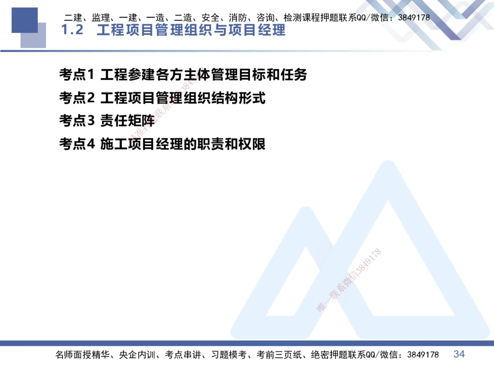 01.2026王晓丹-恒考点精析（赢跑课）-管理1_2026年一级建造师_2026年一建管理_2026年一建管理SVIP_2026一建管理SVIP_02-基础精讲✿高端面授✿深度强化_讲义