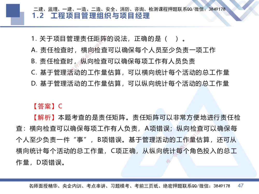 01.2026王晓丹-恒考点精析（赢跑课）-管理1_2026年一级建造师_2026年一建管理_2026年一建管理SVIP_2026一建管理SVIP_02-基础精讲✿高端面授✿深度强化_讲义