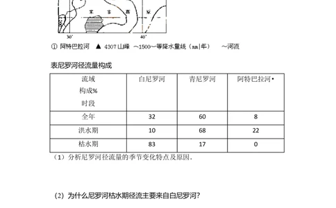 2009年高考地理试卷（全国卷Ⅰ）（空白卷）_历年高考真题合集_地理历年高考真题_新&middot;Word版2008-2025&middot;高考地理真题_地理（按省份分类）2008-2025_2008-2025&middot;（湖南）地理高考真题