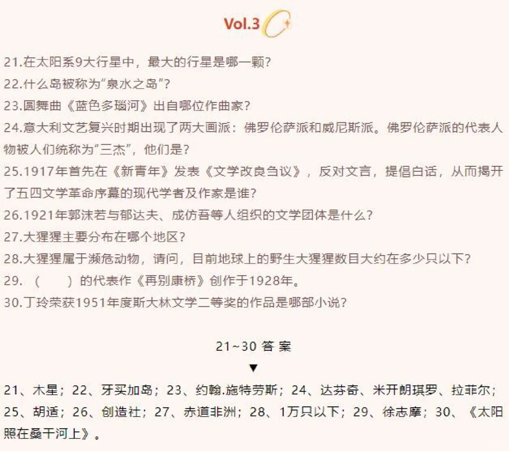 百科知识（一）_中小学精品资料(高清可打印)_百科知识大全集312份高清资料整理版