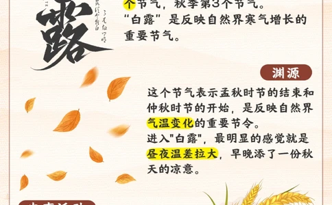 白露-秋天来了，给孩子讲讲白露小知识_2025抖音最火小学全科全年级资料大全集超完整版_小学常识VIP资源禁止外传