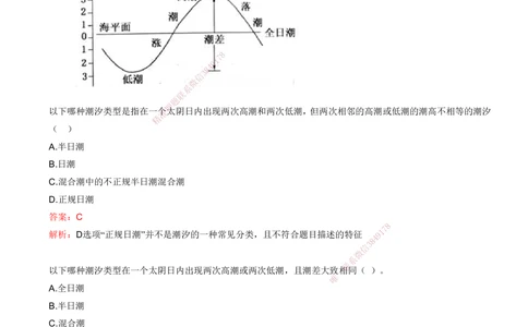 04.04-第1篇-第1章-1.1.1-水文及其对施工的影响（四）_2026年一级建造师_2026年一建港航_2025年一建港航SVIP_02-基础精讲✿高端面授✿深度强化_10-港航《天一精讲班》皮丹丹KL_讲义