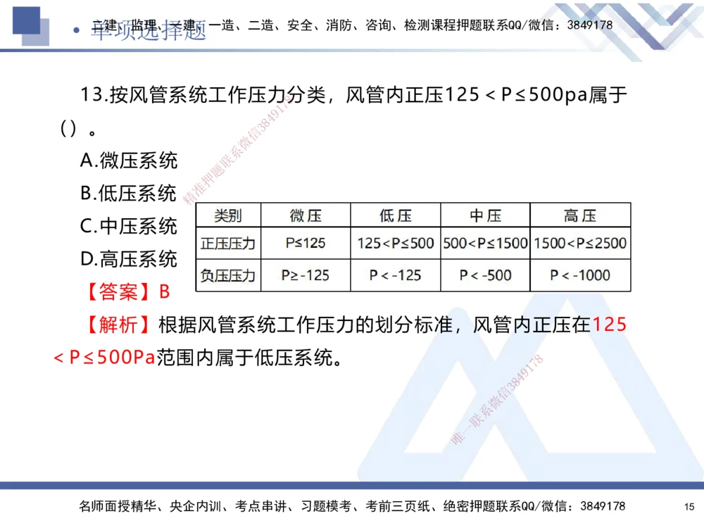 01.2025石莉-考前通关测评-机电实务1_2026年一级建造师_2026年一建机电_2025年一建机电SVIP_04-冲刺串讲✿考点强化✿小灶集训_65-机电《考前通关测评》石莉HX_讲义