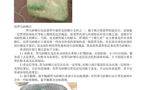 常见赌石假皮_X018-玉石珠宝鉴定教程最新合集_8、玉石翡翠鉴定与投资电子资料_赌石专题