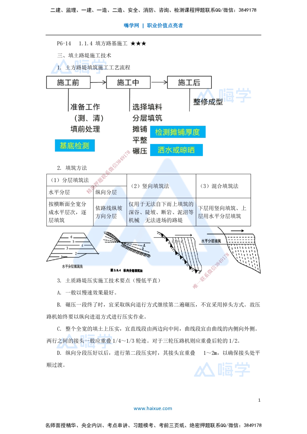 05.2025黄铃-3D实景通关-第一篇公路工程技术（4）填方路基施工2_2026年一级建造师_2026年一建公路_2025年一建公路SVIP_02-基础精讲✿高端面授✿深度强化_讲义
