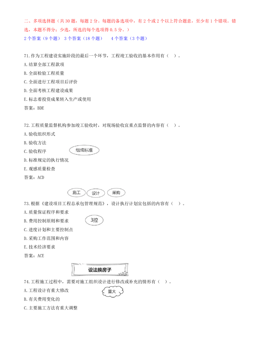07.07-多项选择题71-80_2026年一级建造师_2026年一建管理_2025年一建管理SVIP_03-习题精析✿实战特训✿模考通关_28-管理《真题解析班》金月SMR