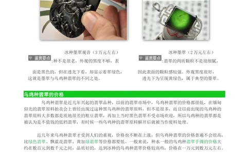 乌鸡种翡翠_X018-玉石珠宝鉴定教程最新合集_8、玉石翡翠鉴定与投资电子资料_赌石专题