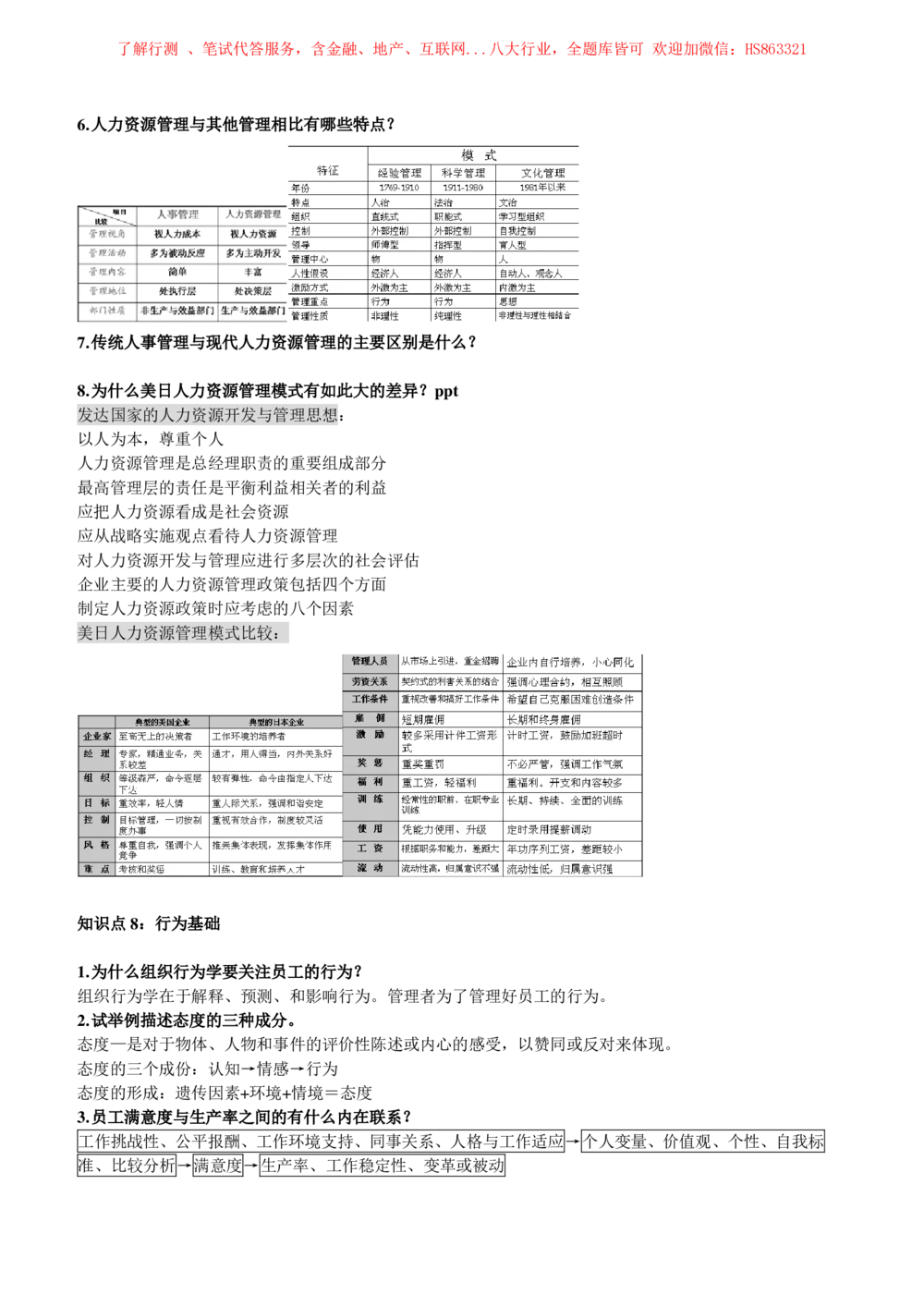 2-1-市场类专业知识点--管理学复习知识点讲义整理_三桶油_中国石油_中石油笔试(1)_3、中国石油招聘笔试知识点(5份）（专业知识部分）