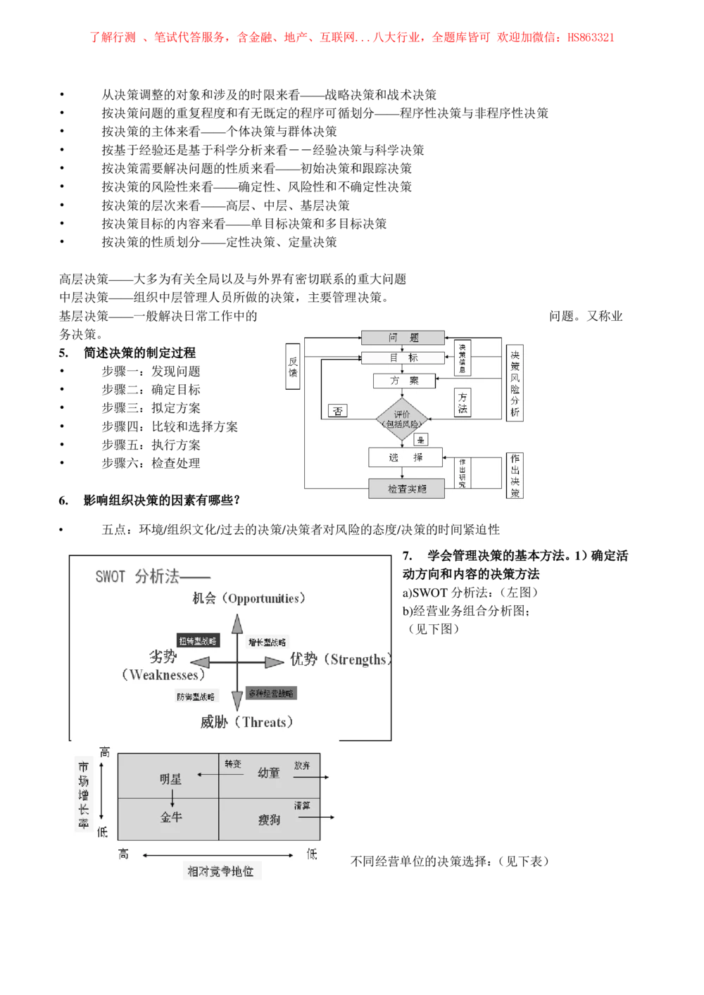2-1-市场类专业知识点--管理学复习知识点讲义整理_三桶油_中国石油_中石油笔试(1)_3、中国石油招聘笔试知识点(5份）（专业知识部分）