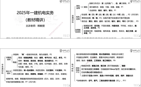 01.25年一建精讲讲义_2026年一级建造师_2026年一建机电_2025年一建机电SVIP_02-基础精讲✿高端面授✿深度强化_57-机电《精讲面授班》韩译ZJ_课程讲义