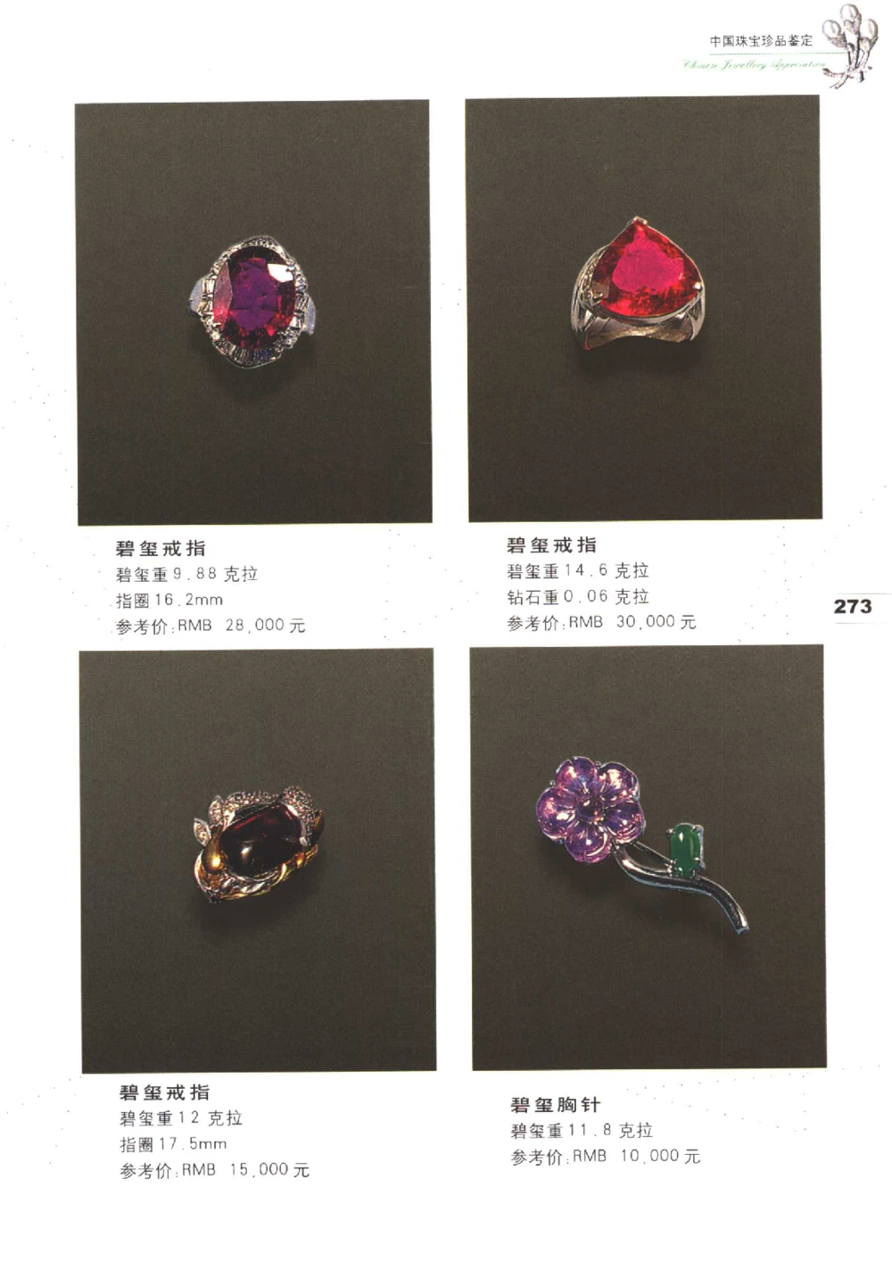 中国珠宝珍品鉴定（下册）_11373328_X018-玉石珠宝鉴定教程最新合集_4、珠宝玉石鉴定投资手册合集