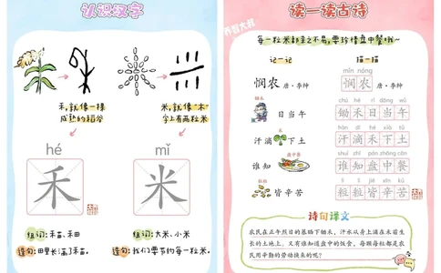 给孩子们的水稻生长观察手册_中小学精品资料(高清可打印)_常识知识大全集140份高清资料整理版