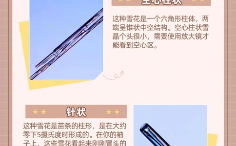 涨知识，神奇雪花小知识&mdash;&mdash;雪花的形状！_中小学精品资料(高清可打印)_常识知识大全集140份高清资料整理版