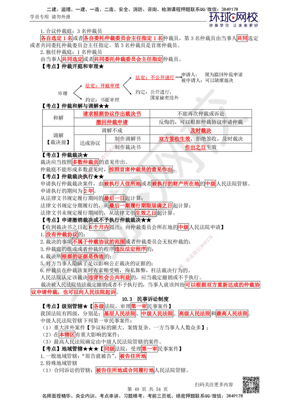 05.2025一建法规直播密训（全）_2026年一建法规_2025年一建法规SVIP_04-冲刺串讲✿考点强化✿小灶集训_16-法规《直播密训班》安国庆HQ_讲义