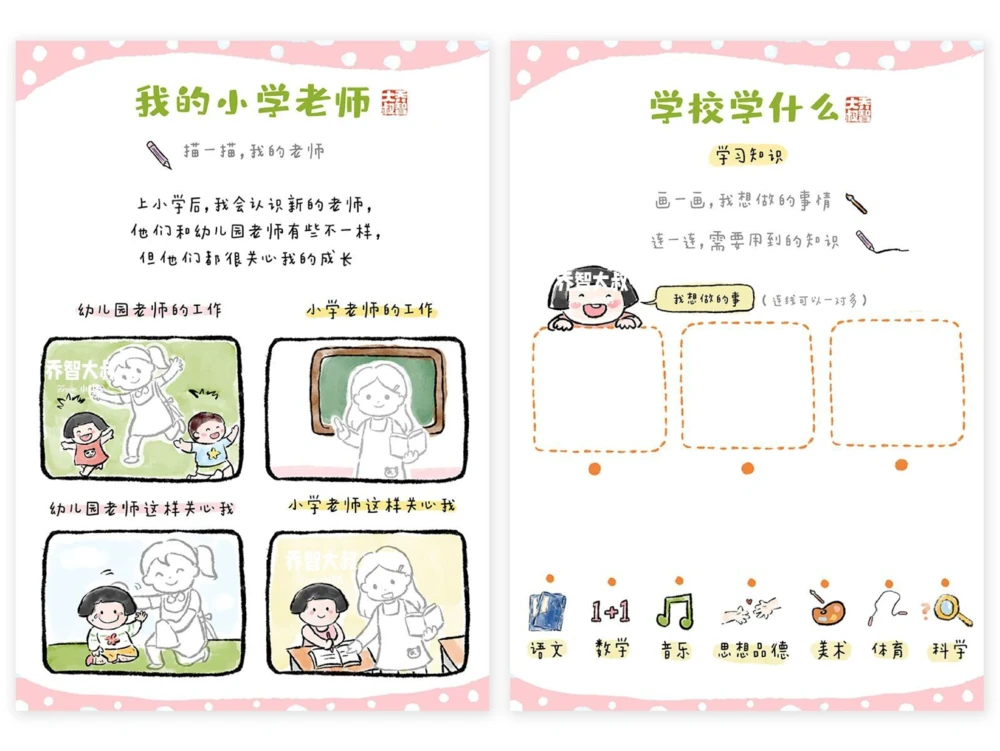 给孩子们的幼小衔接适应能力手册_中小学精品资料(高清可打印)_常识知识大全集140份高清资料整理版