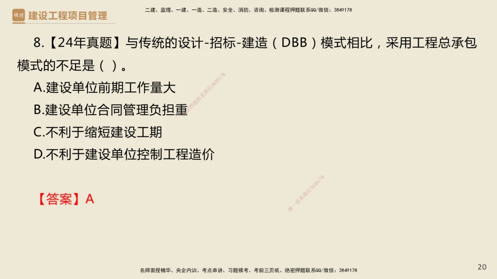 01.2025杨彬-精考速通-管理1_2026年一级建造师_2026年一建管理_2025年一建管理SVIP_02-基础精讲✿高端面授✿深度强化_22-管理《精考速通直播》杨彬HX_讲义