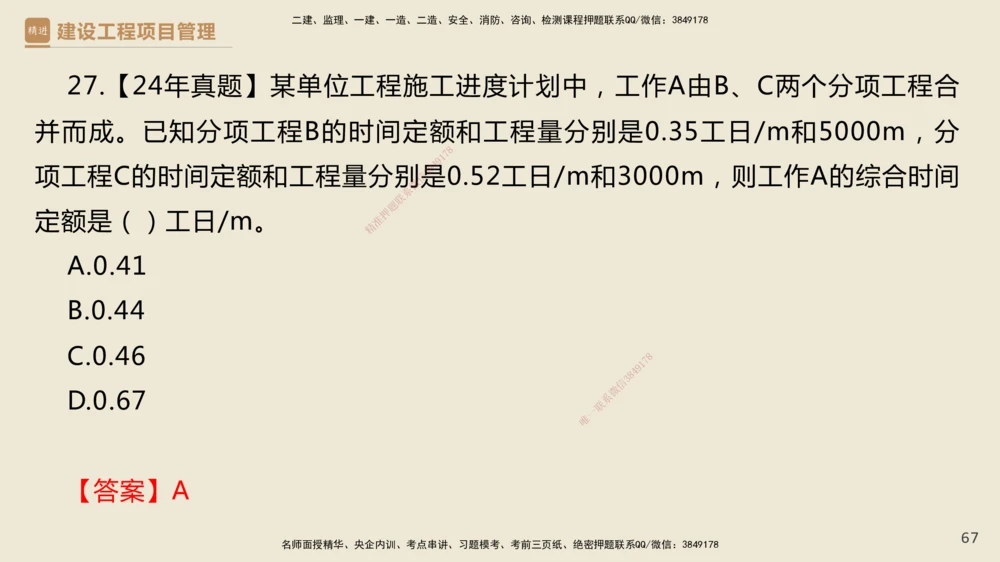 01.2025杨彬-精考速通-管理1_2026年一级建造师_2026年一建管理_2025年一建管理SVIP_02-基础精讲✿高端面授✿深度强化_22-管理《精考速通直播》杨彬HX_讲义