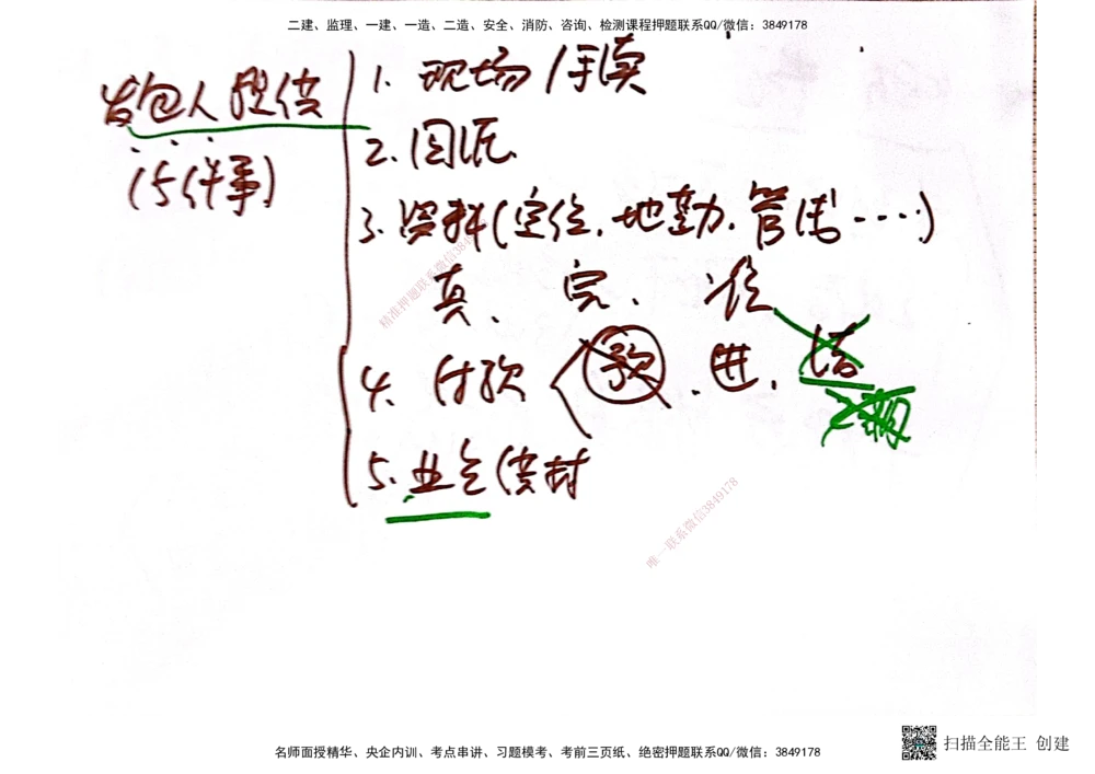 03.6.28-29一建管理精讲手稿_2026年一级建造师_2026年一建管理_2025年一建管理SVIP_02-基础精讲✿高端面授✿深度强化_52-管理《精讲面授班》朱峰ZJ_课程讲义