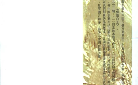 保值白玉__X018-玉石珠宝鉴定教程最新合集_5、玉石鉴定专题全套课程_玉石电子书_玉石电子书