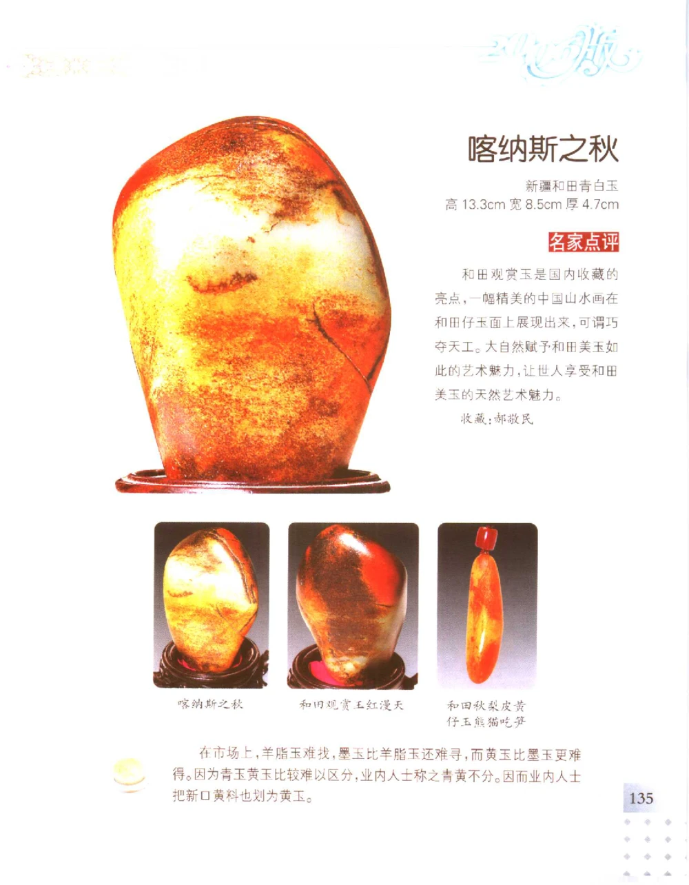 中国新疆和田玉百家民间精品录2006版__X018-玉石珠宝鉴定教程最新合集_7、和田玉鉴定专题全套课程_和田玉电子书